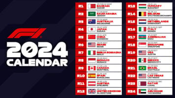 Formula 1 announces calendar for 2024 | Formula One World Championship ...